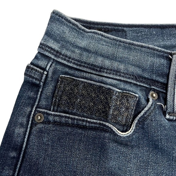 Levis Jeans 512 Straight Leg Perfectly Slimming Blue Denim Jeans Size 10 - Picture 4 of 7